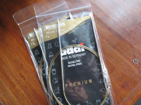 Addi Circular Needles : 100cms - Wrapped In Fibre