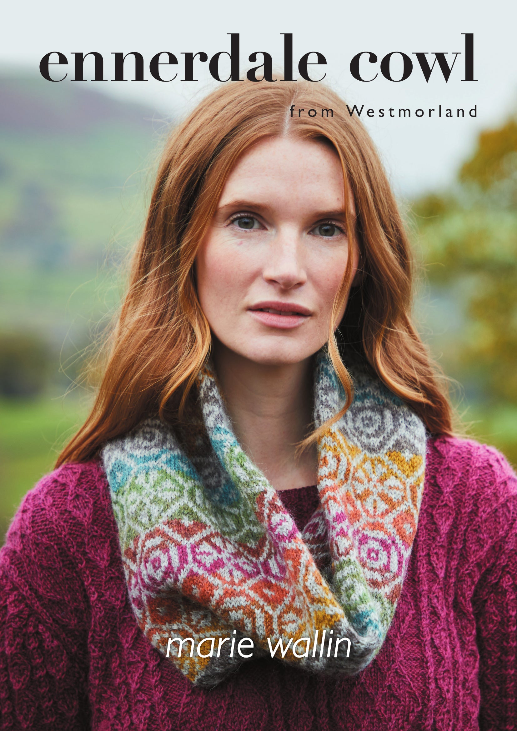Marie Wallin Ennerdale Cowl Kit – British Breeds Yarn Knitting Kit