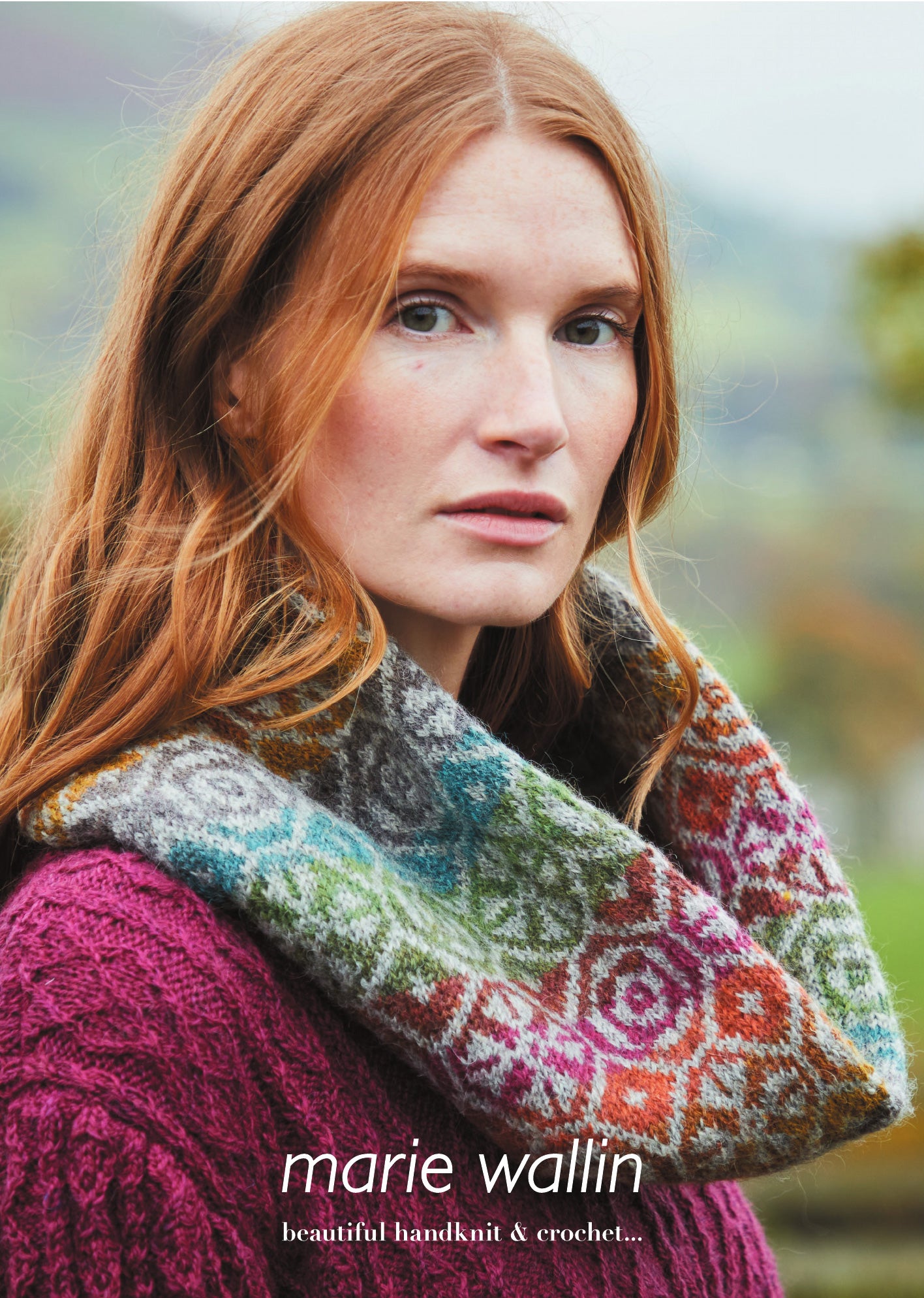 Marie Wallin Ennerdale Cowl Kit – British Breeds Yarn Knitting Kit