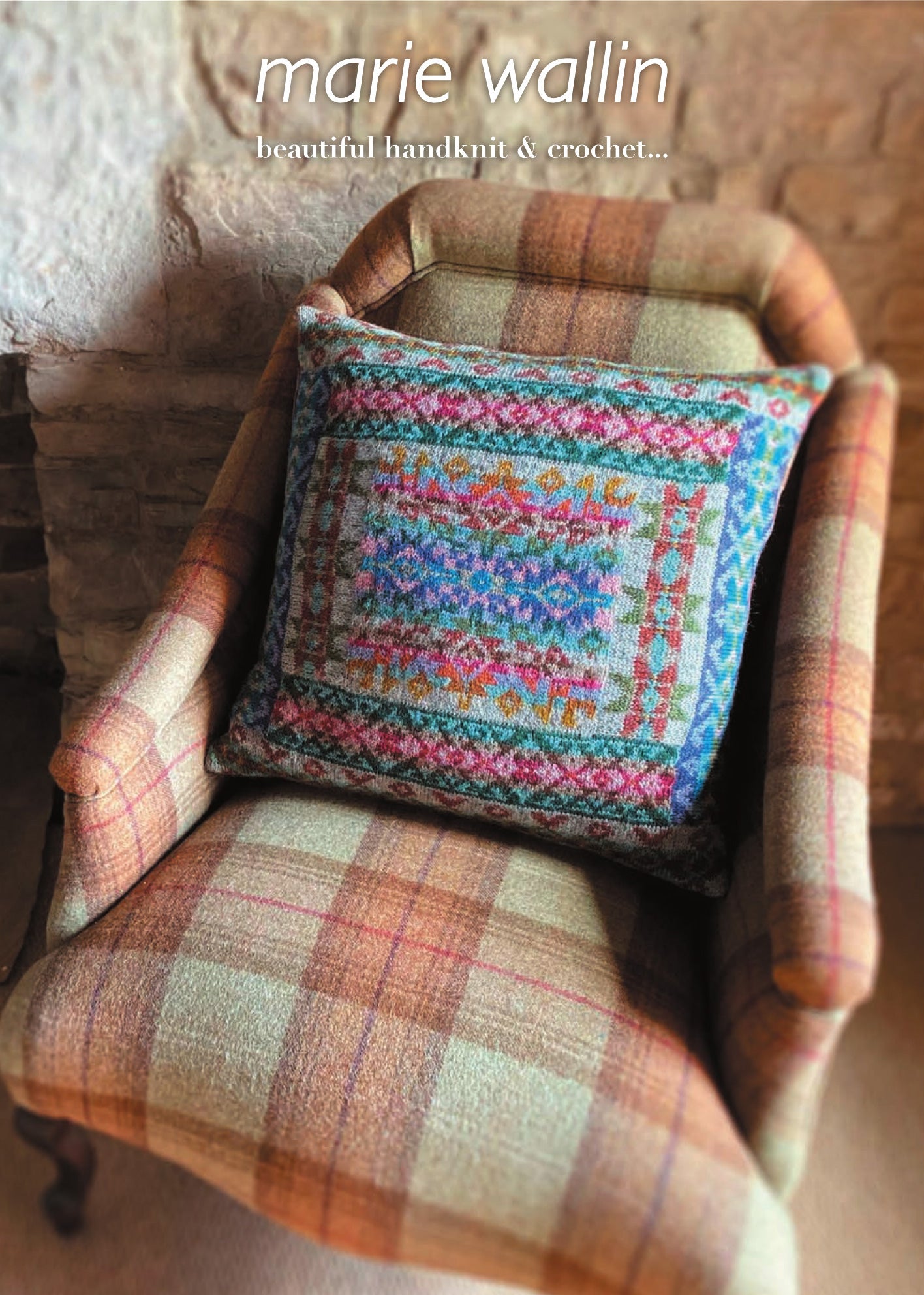 Marie Wallin Kilim Cushion Kit | Knitting Kit Project | Australia