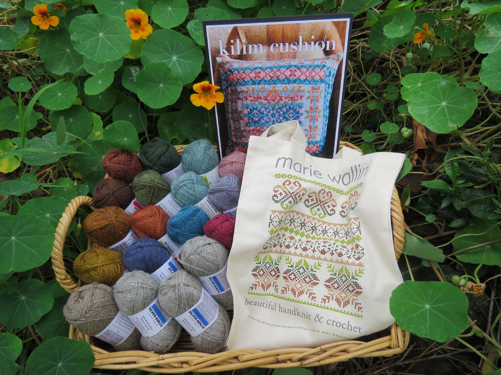 Marie Wallin Kilim Cushion Kit | Knitting Kit Project | Australia