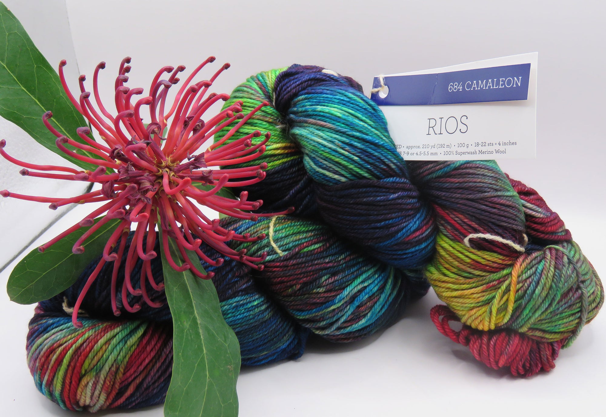 Malabrigo – Rios – Camaleon 684 – Worsted 100% Superwash Merino Wool