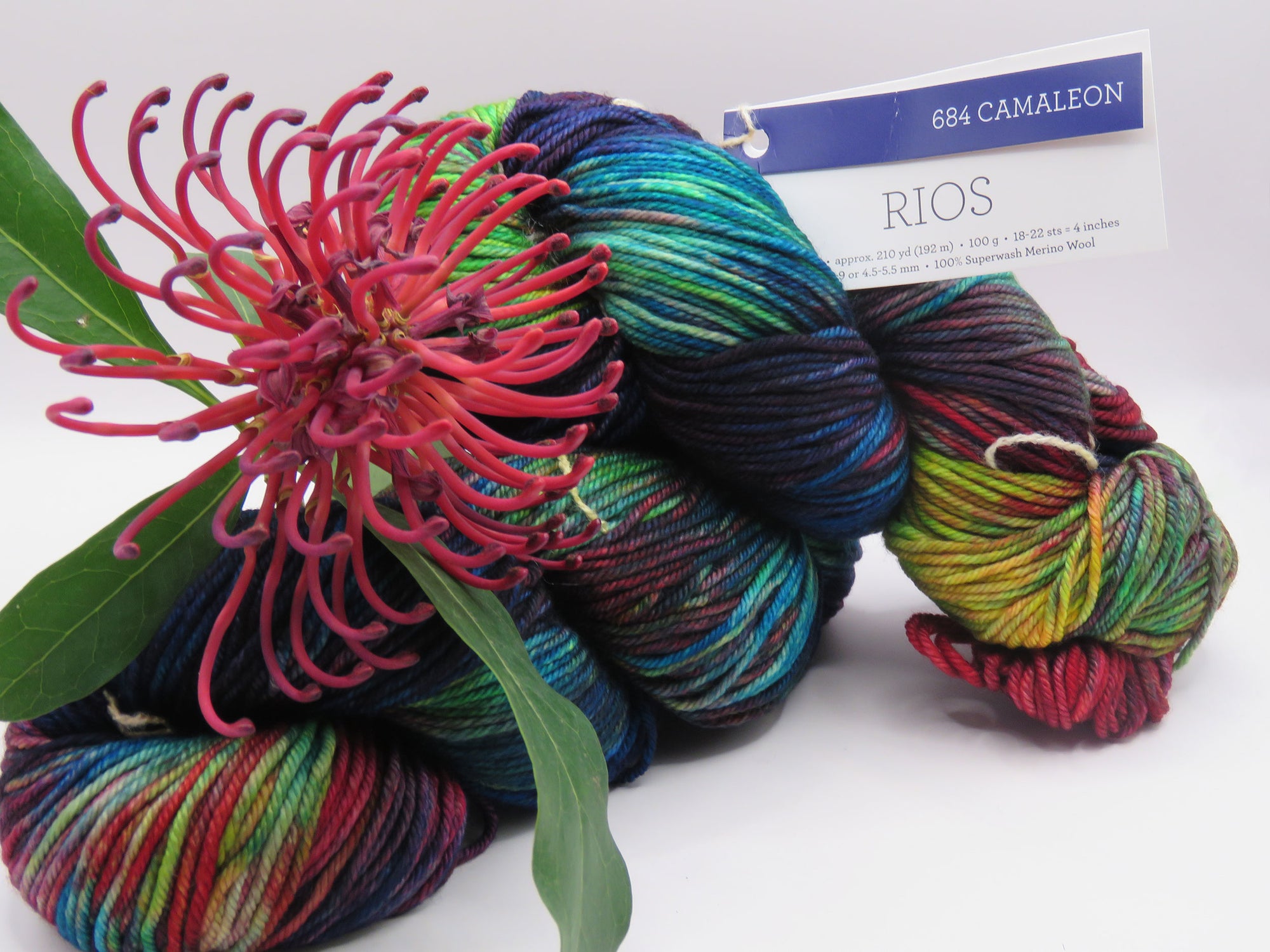 Malabrigo – Rios – Camaleon 684 – Worsted 100% Superwash Merino Wool