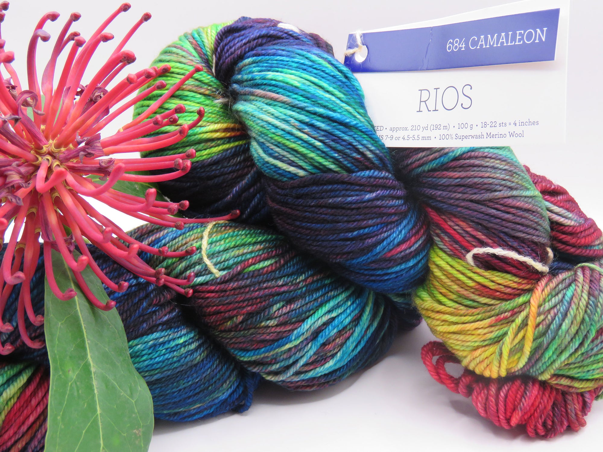Malabrigo – Rios – Camaleon 684 – Worsted 100% Superwash Merino Wool