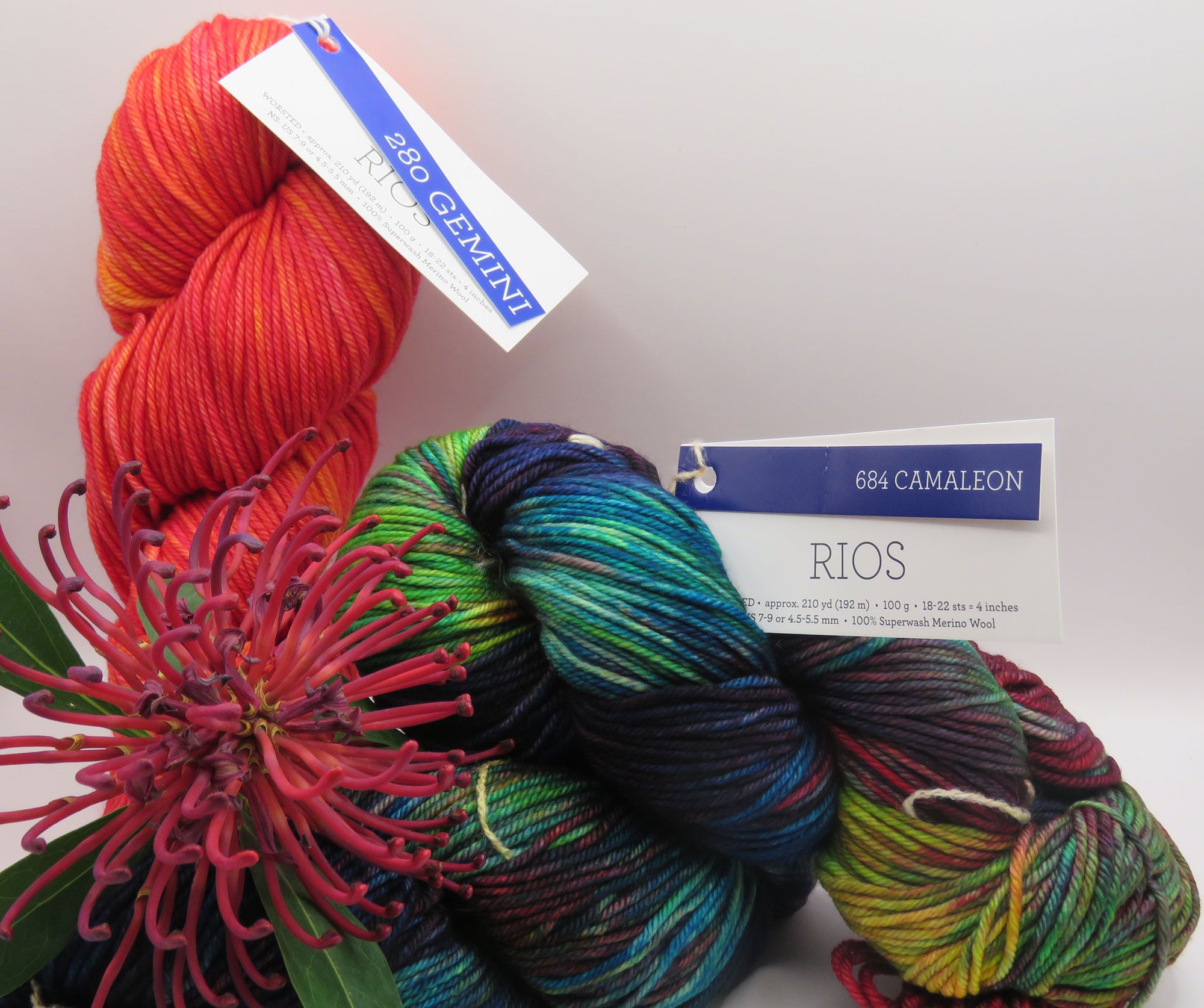 Malabrigo – Rios – Camaleon 684 – Worsted 100% Superwash Merino Wool